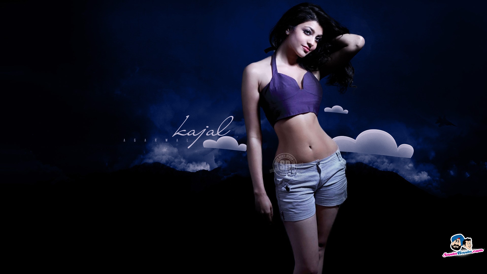 Wallpaper - Unseen Rare Kajal Agarwal - HD Wallpaper 