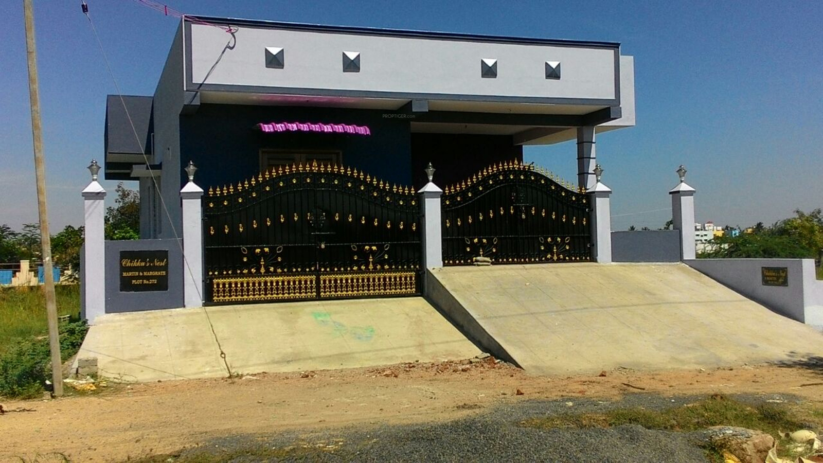 Images For Elevation Of Om Shakthy Kanopus - Facade - HD Wallpaper 