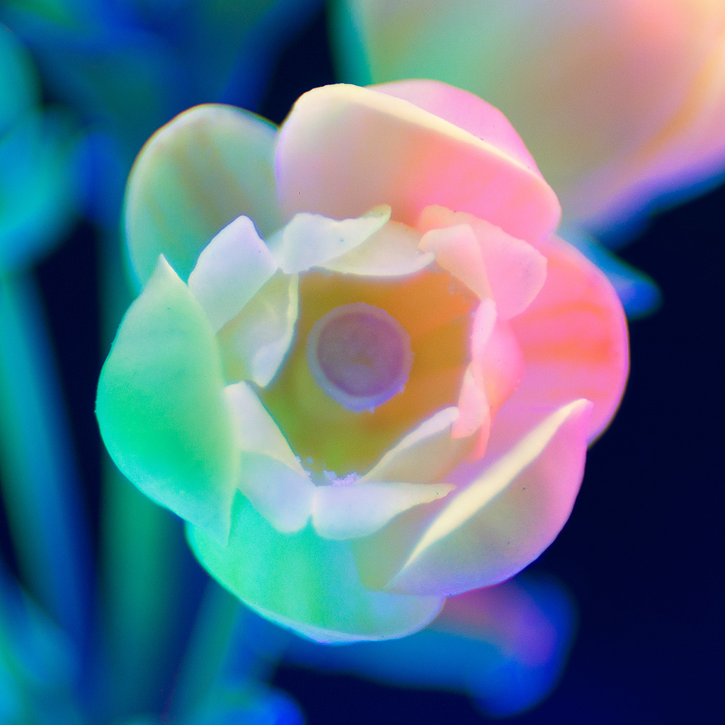 Ultraviolet Flowers - HD Wallpaper 