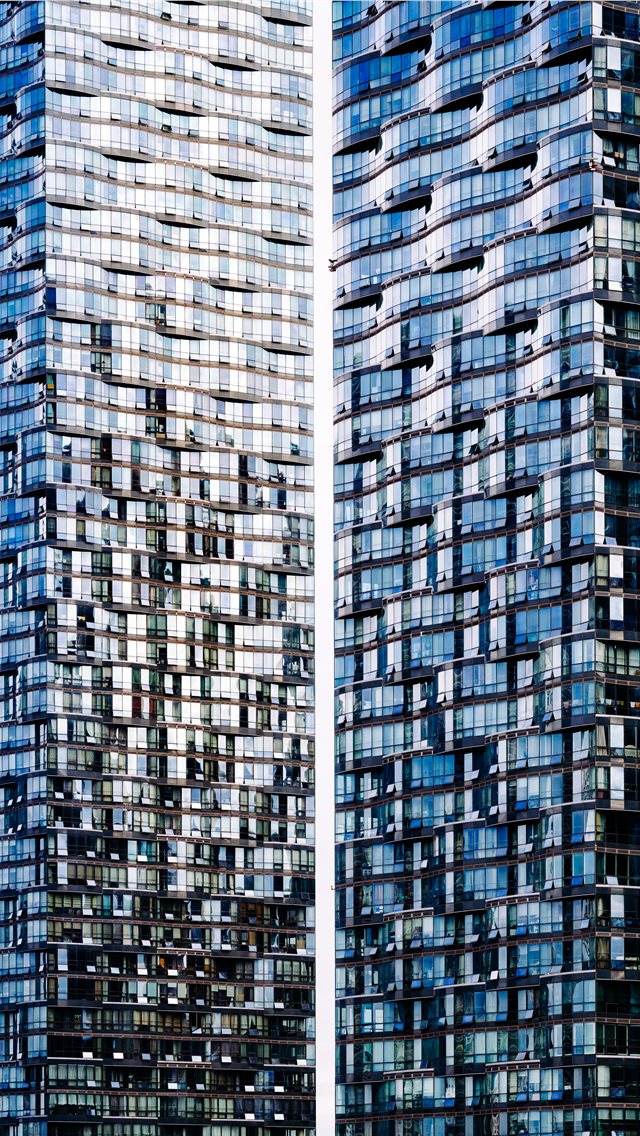 Black Glass Panel Building Collage Iphone Wallpaper - Building - HD Wallpaper 