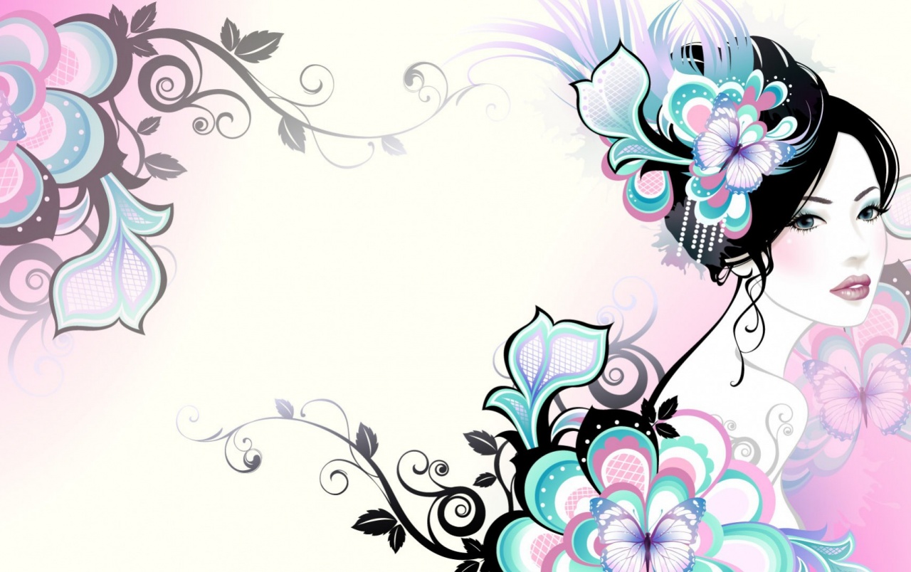 Woman Fashion Butterfly Flower Wallpapers - Quote National Womens Day - HD Wallpaper 