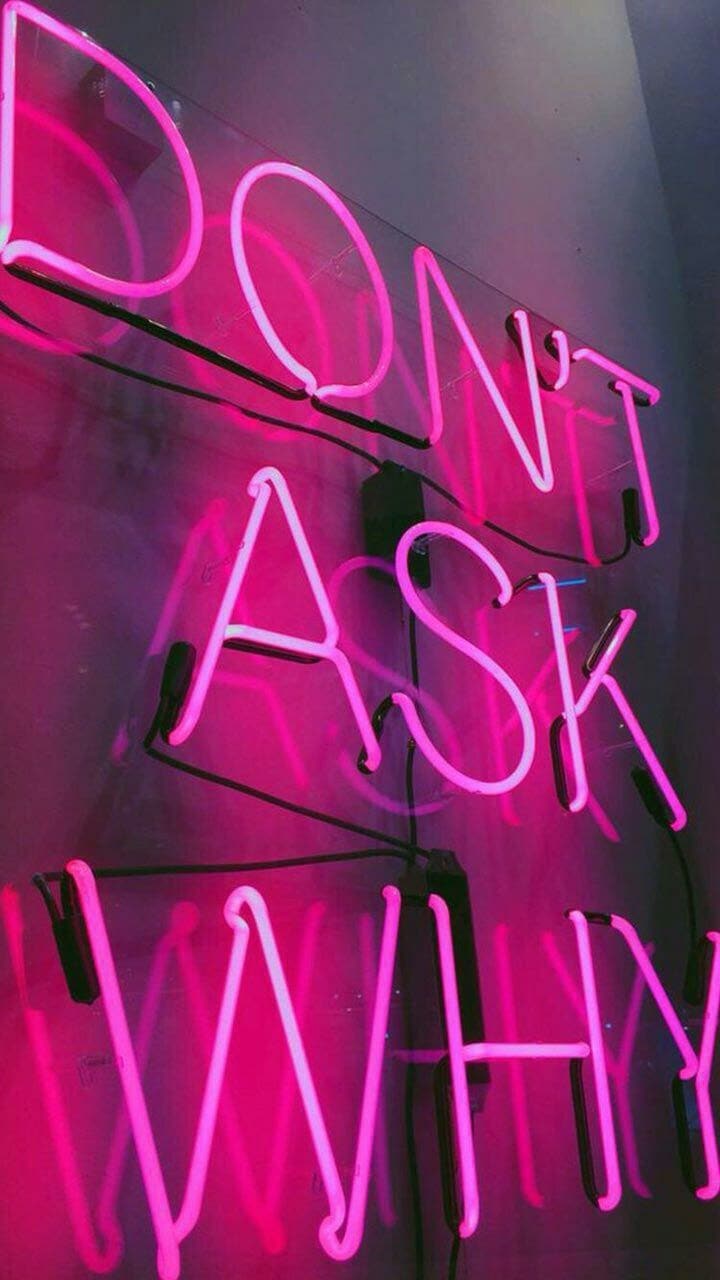 Neon, Pink, And Aesthetic Image - Sfondi Fighissimi Per Iphone - HD Wallpaper 