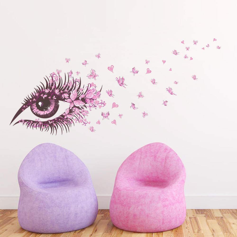 Eyelash Extension Wall Sticker - HD Wallpaper 
