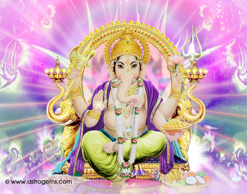 Ganesh Wallpaper - Shri Ganesh - HD Wallpaper 