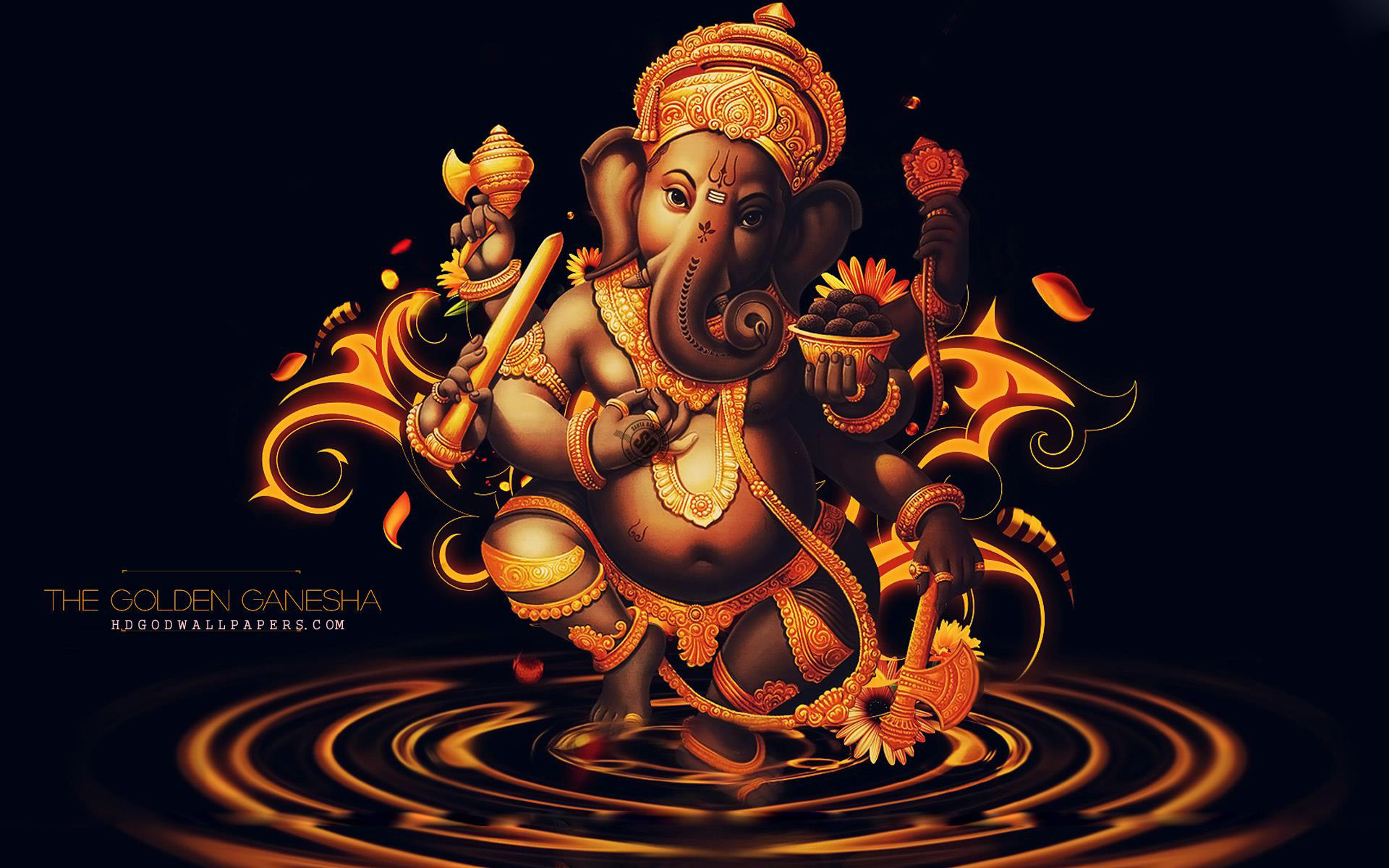 Hindu Wallpapers - Hd Images Of Lord Ganesha - HD Wallpaper 