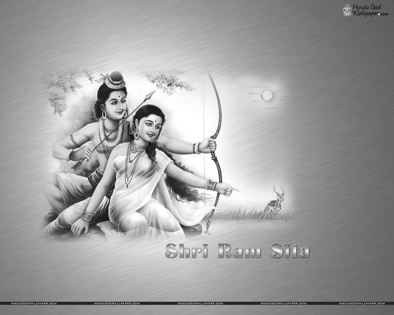 Ramayana Sita Golden Deer - HD Wallpaper 