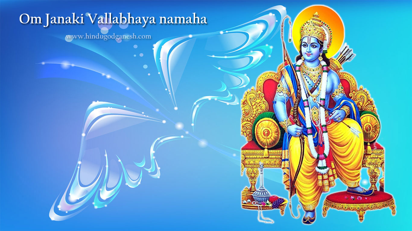 Janaki Vallabha Shree Ram Picture & Photo Free Download - Abstract With Butterflies Background - HD Wallpaper 