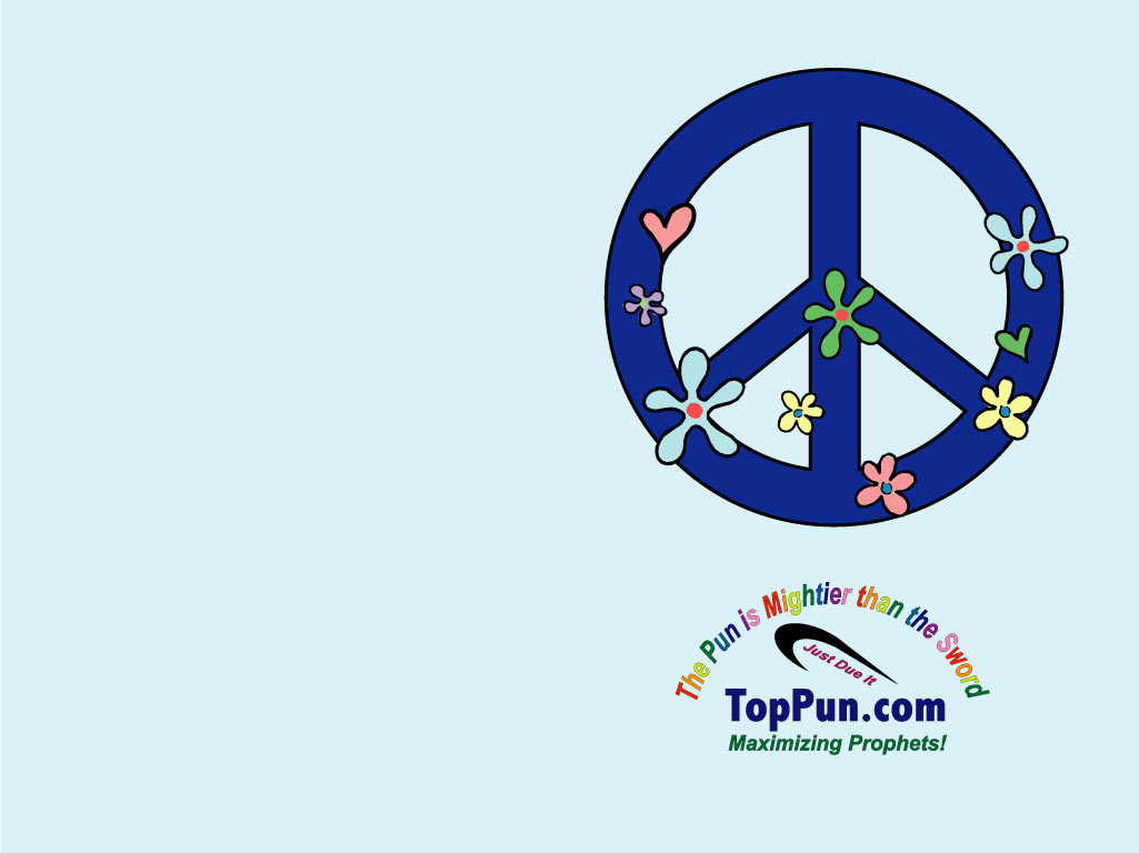 Peace Signs And Grovvy Fliwers - HD Wallpaper 