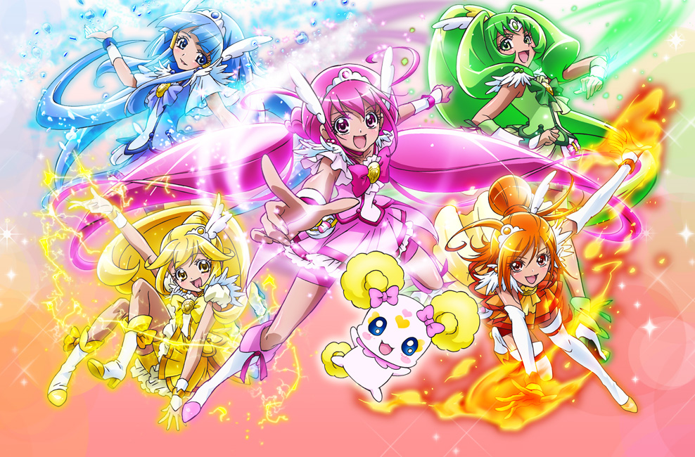 Smile Precure Wallpaper - Smile Precure - HD Wallpaper 