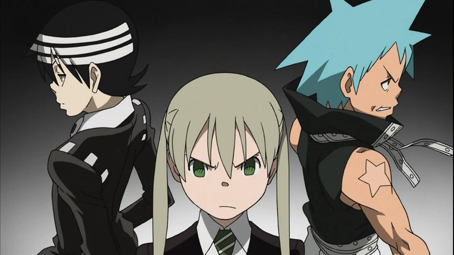 Wallpaper Soul Eater, Maka Albarn, Death The Kid, Black - Soul Eater - HD Wallpaper 