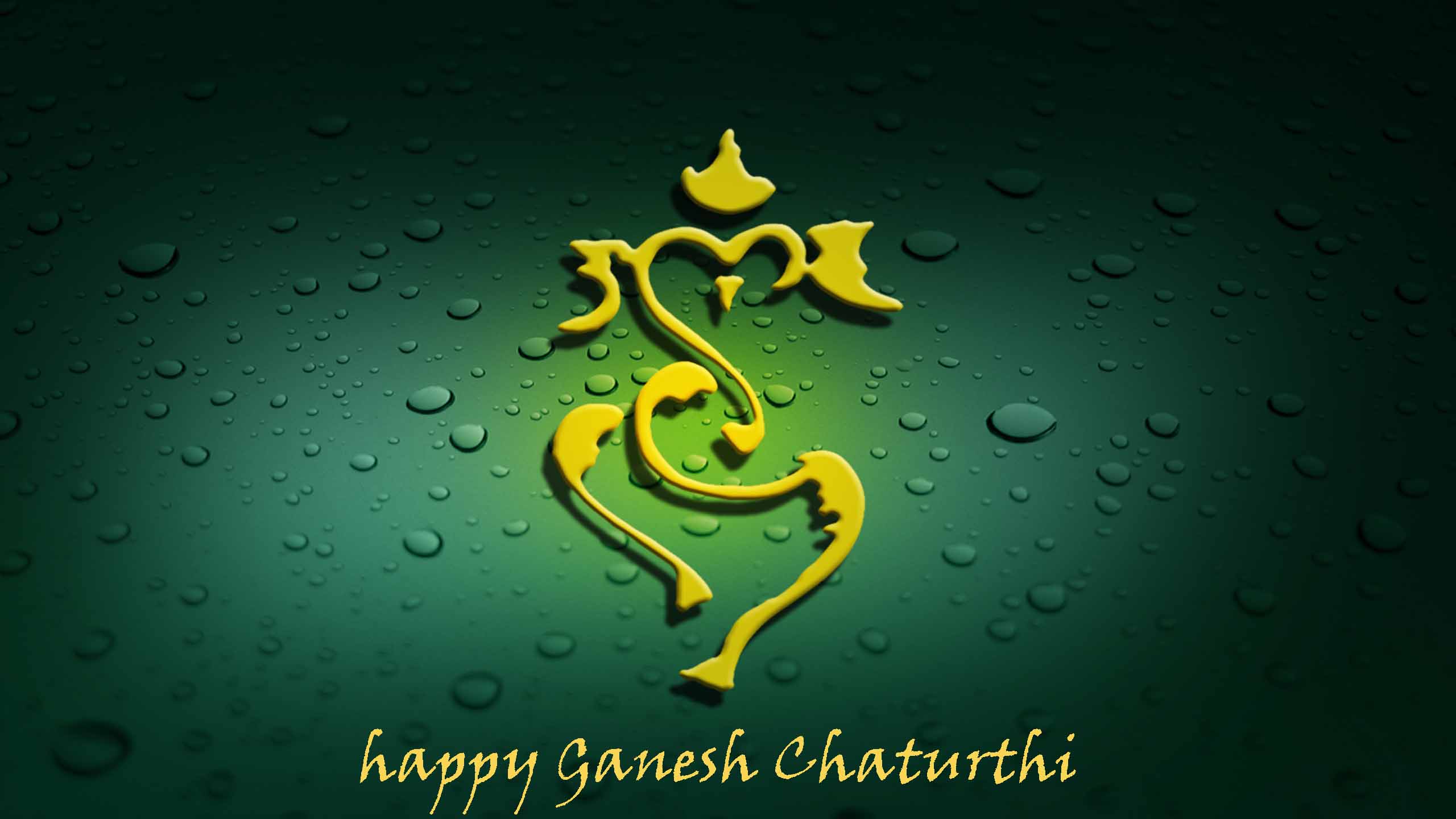 Happy Ganesh Chaturthi 2019 - 2560x1440 Wallpaper 