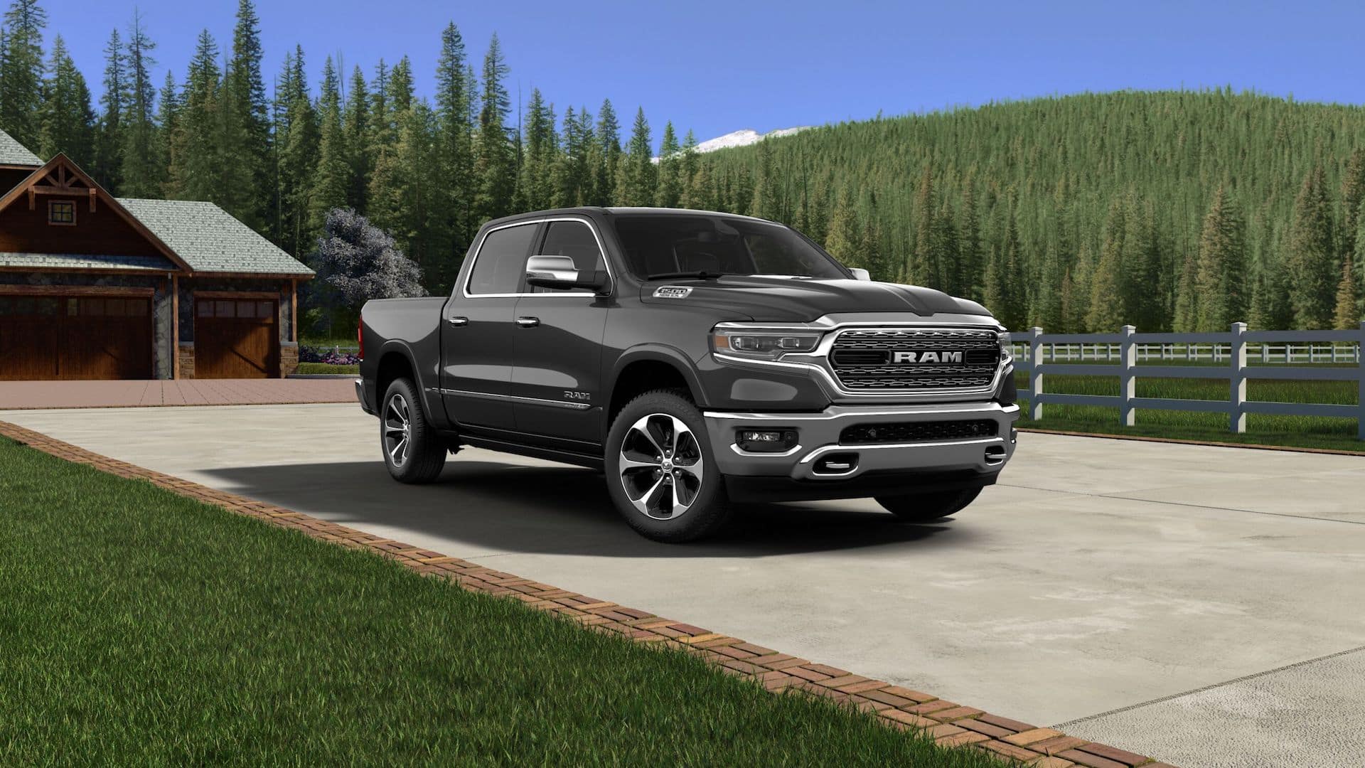 2020 Ram 1500 Limited - HD Wallpaper 