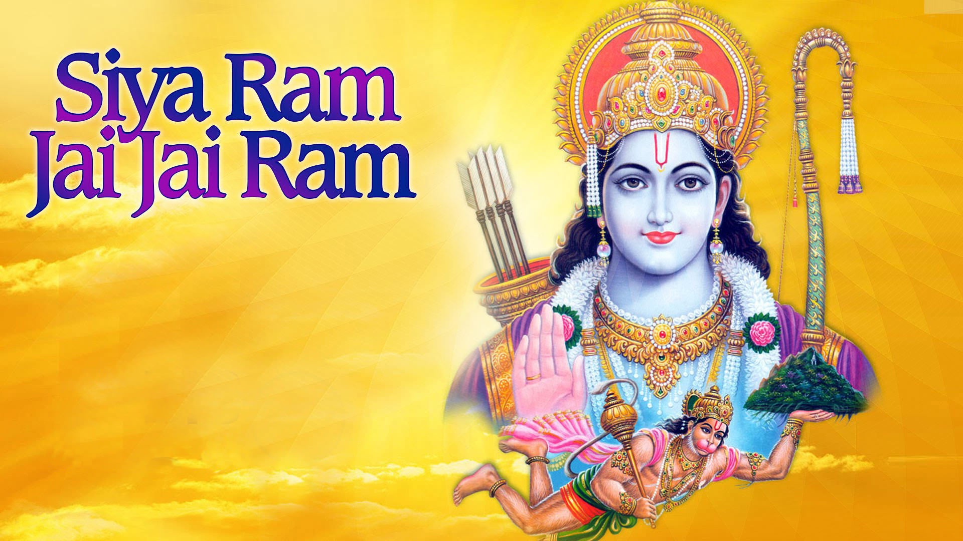 Lord Rama Wallpapers High Resolution - Sriramanavami Greetings - HD Wallpaper 