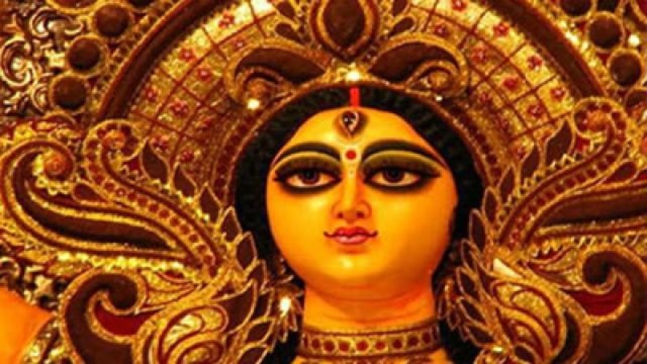 Happy Maha Navami - Durga Puja Full Hd - 1280x720 Wallpaper 