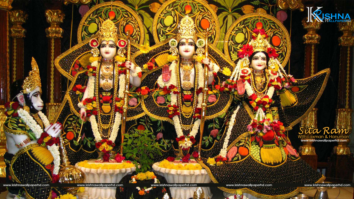 God Ram And Sita Maa Hd - HD Wallpaper 