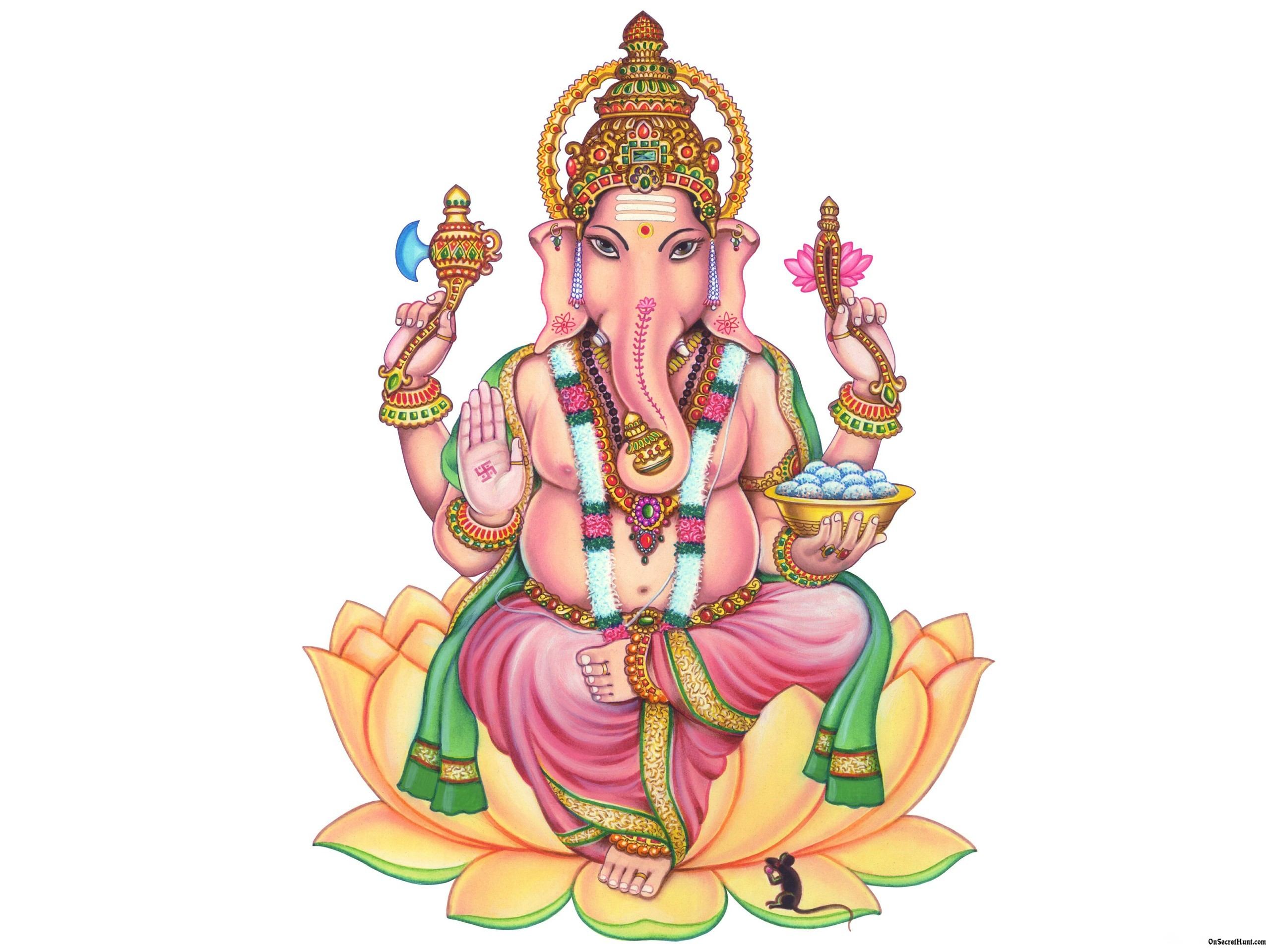 The Story Behind Ganesh Chaturthi - God Ganesha Vector Free Download - HD Wallpaper 