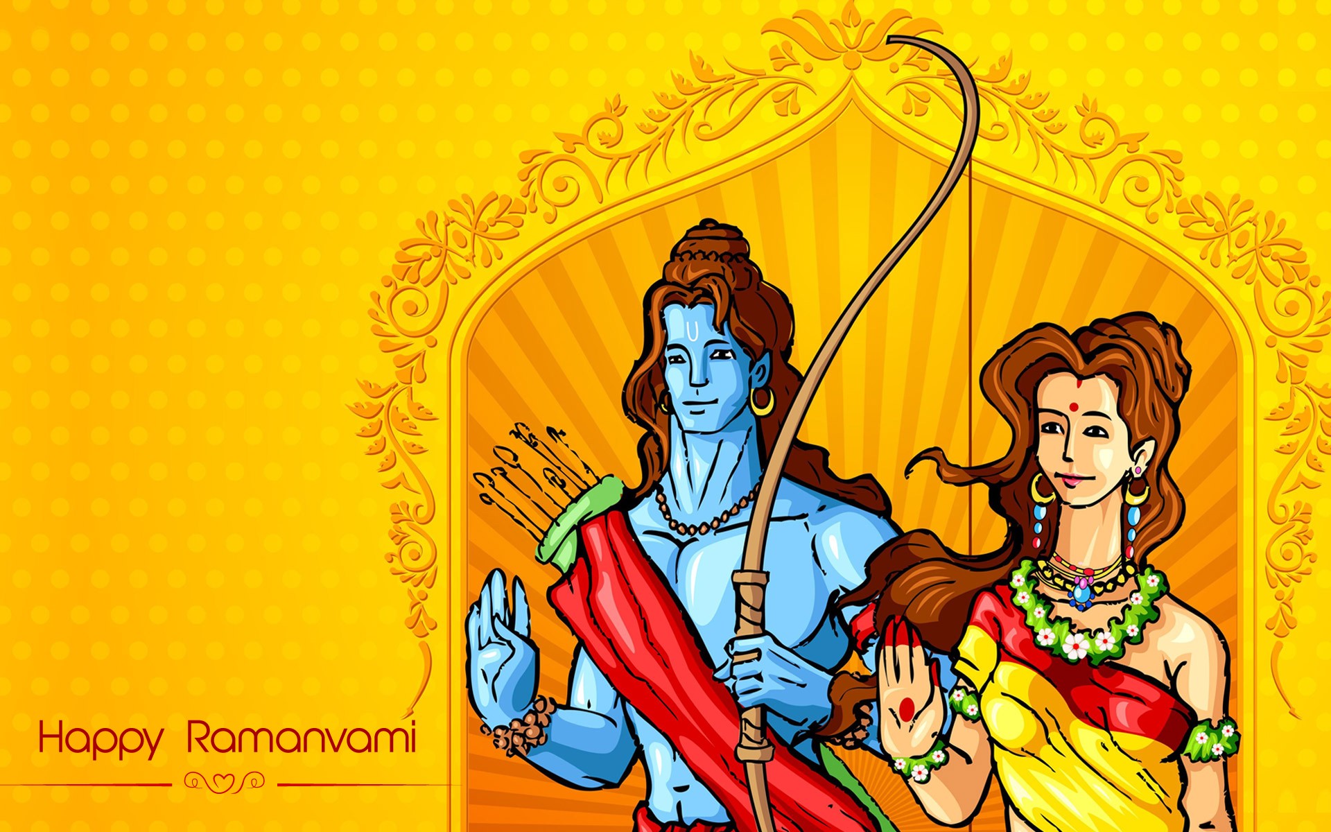 Sri Rama Navami Images Photo - Sri Rama Navami 2018 - HD Wallpaper 