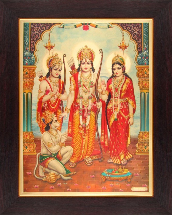 Shri Ram Sita Mata - HD Wallpaper 