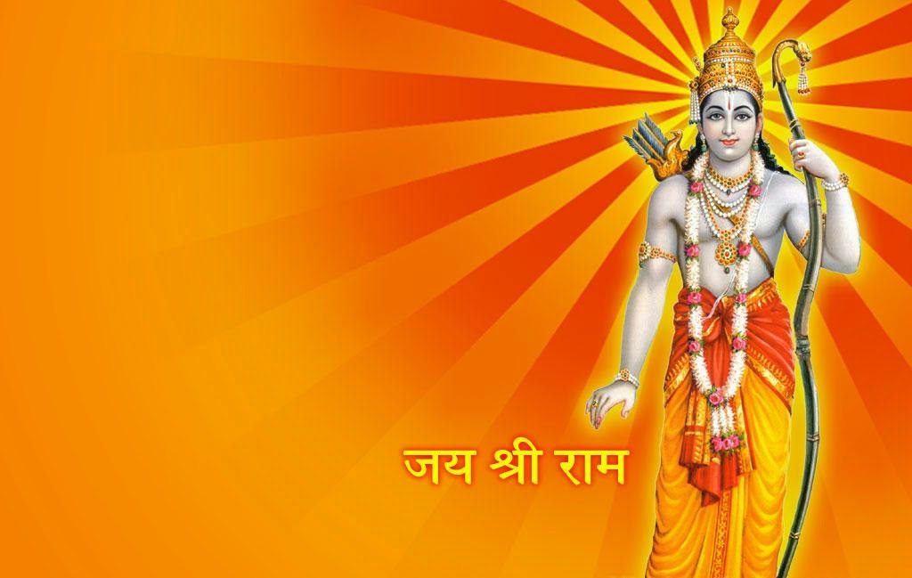 Jai Shree Ram Background Hd - 1024x649 Wallpaper 