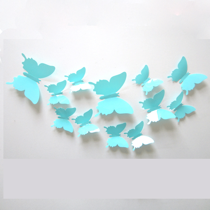 Modern Diy 3d Wallpapers High Quality Decor 12 Butterfly - Mariposas En 3d De Papel - HD Wallpaper 