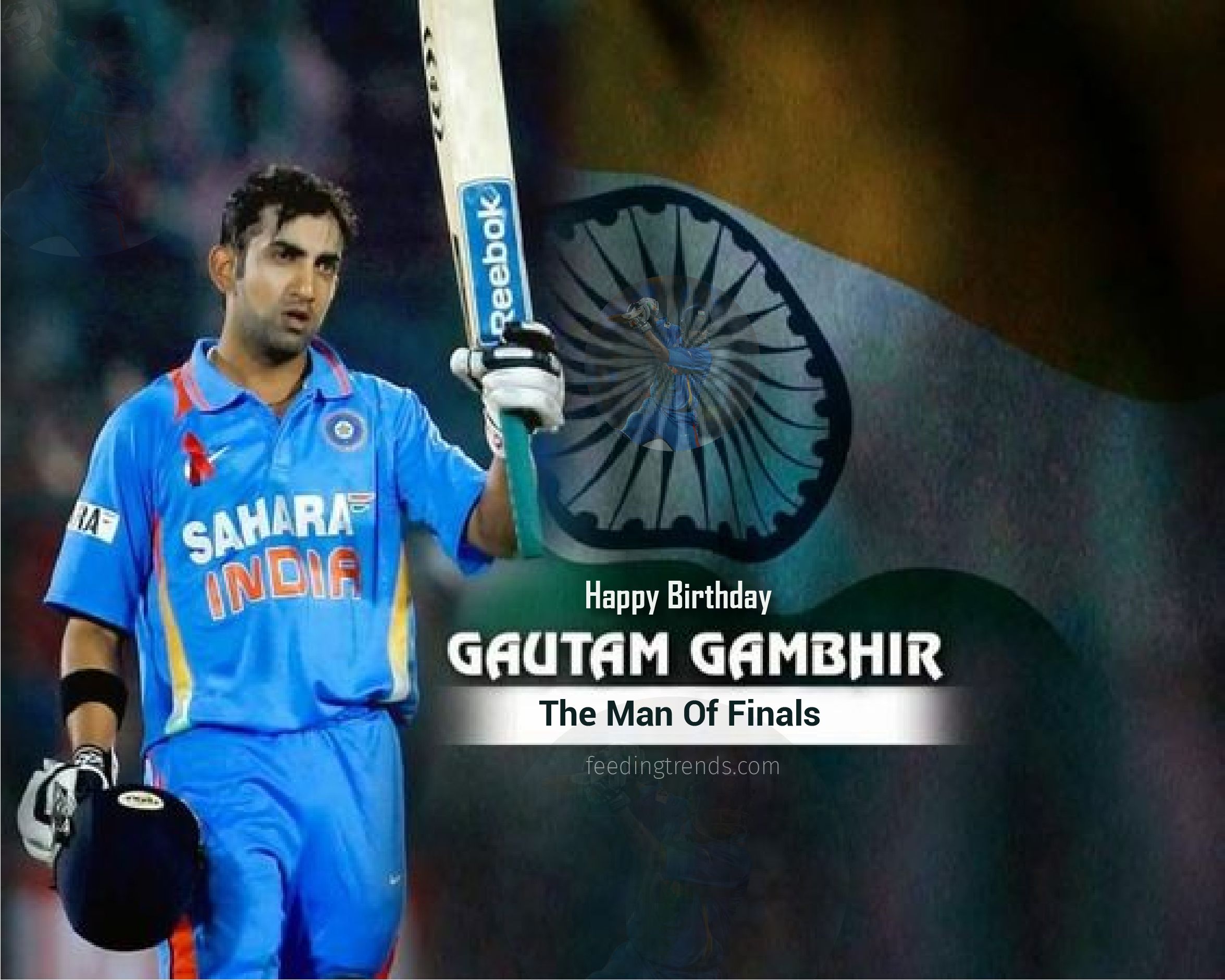Gautam Gambhir In World Cup - HD Wallpaper 