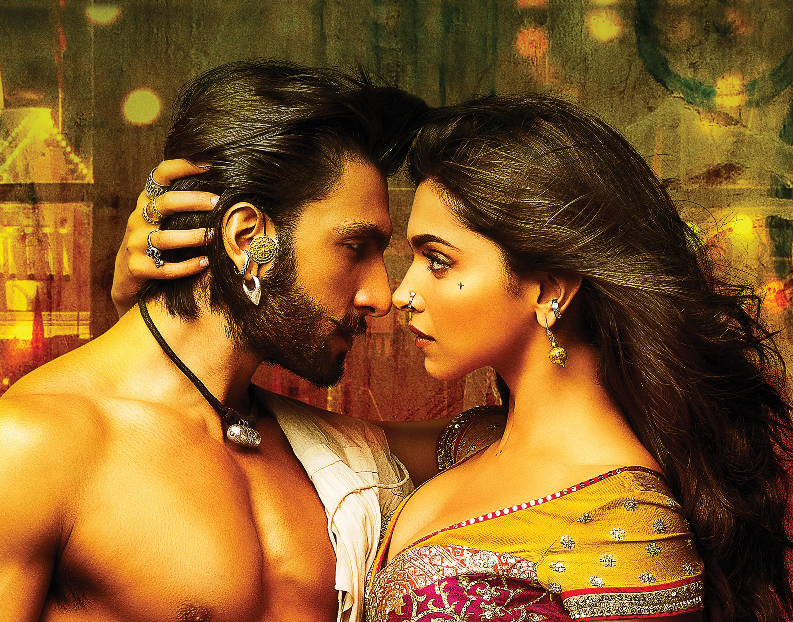 Ram Leela Ranveer Singh And Deepika - HD Wallpaper 