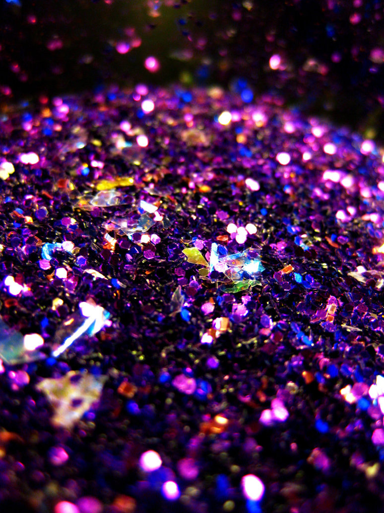 Girly Wallpapers - Close Up Glitter Background - HD Wallpaper 