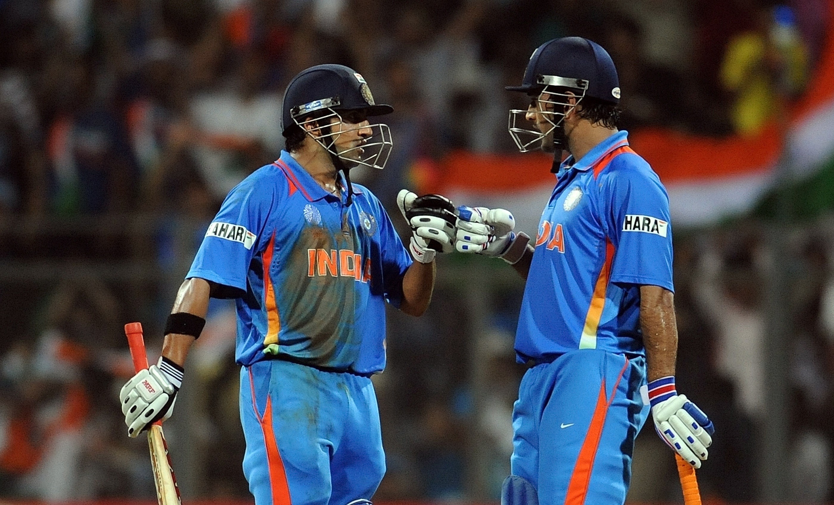 Mahendra Singh Dhoni And Gautam Gambhir In World Cup - HD Wallpaper 