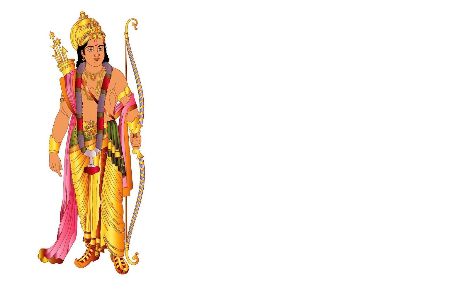 Ram Navami White Background - HD Wallpaper 