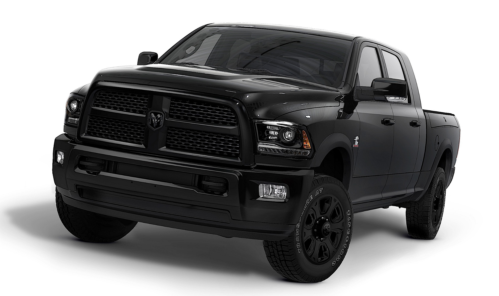 Dodge Truck Wallpapers Group - Ram Trucks Black Out - HD Wallpaper 