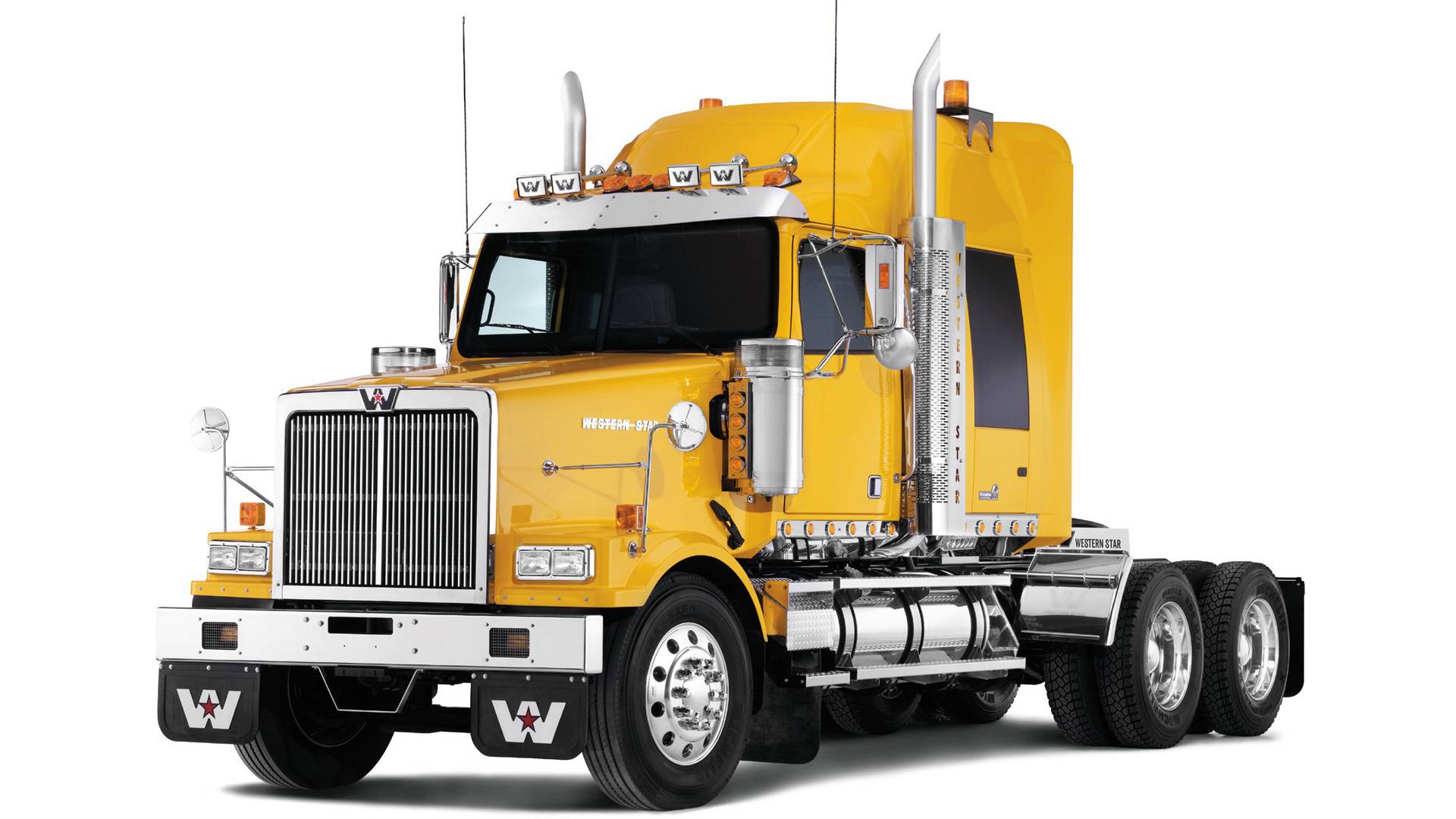 Best Dodge Trucks Original Yellow Western Wallpaper, - Western Star Trucks Png - HD Wallpaper 