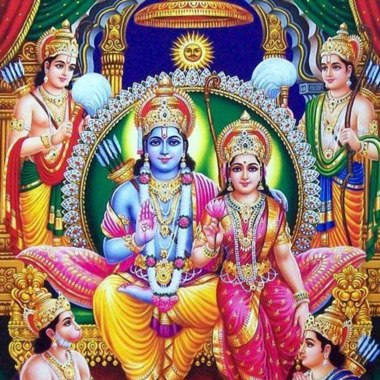 Happy Rama Navami - Ram Darbar - HD Wallpaper 