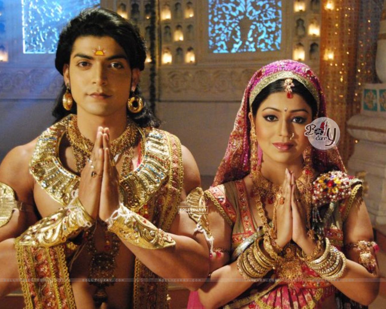 Shri Ram & Sita From Ramayan Size - Ramayan - HD Wallpaper 