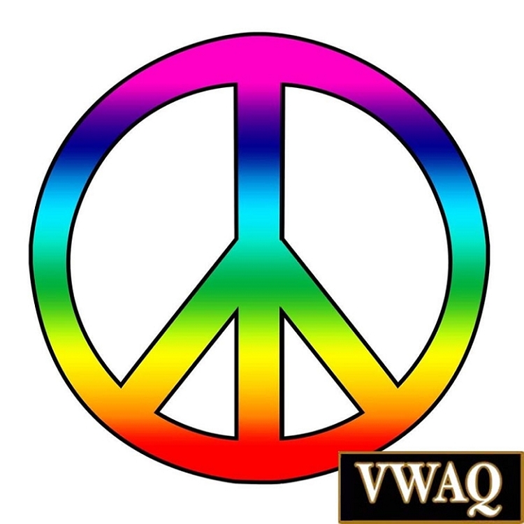 70 S Decorations, Tie Dye Wallpaper - Peace Signs From The 70's - HD Wallpaper 