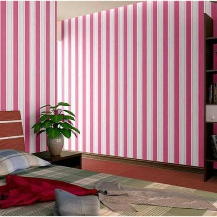 Stiker Dinding Salur Pink - HD Wallpaper 