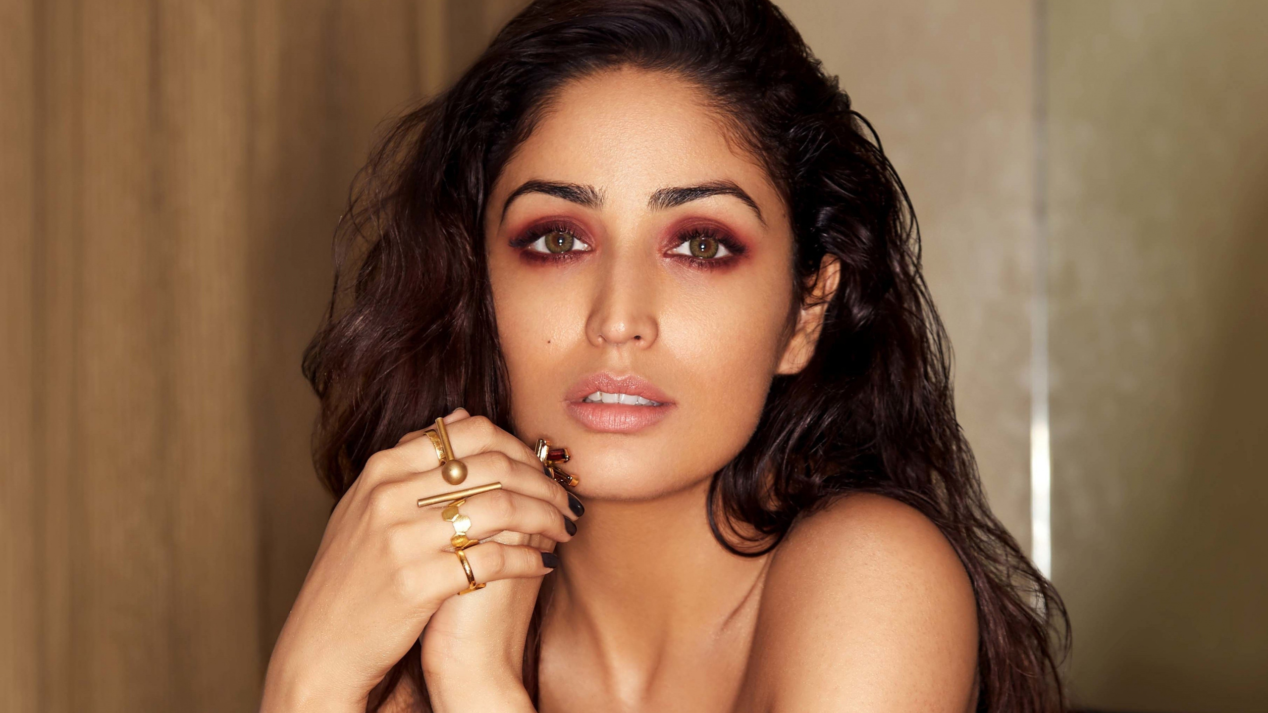 Yami Gautam, Makeup, Bollywood, Celebrity, 2018, Wallpaper - Yami Gautam - HD Wallpaper 