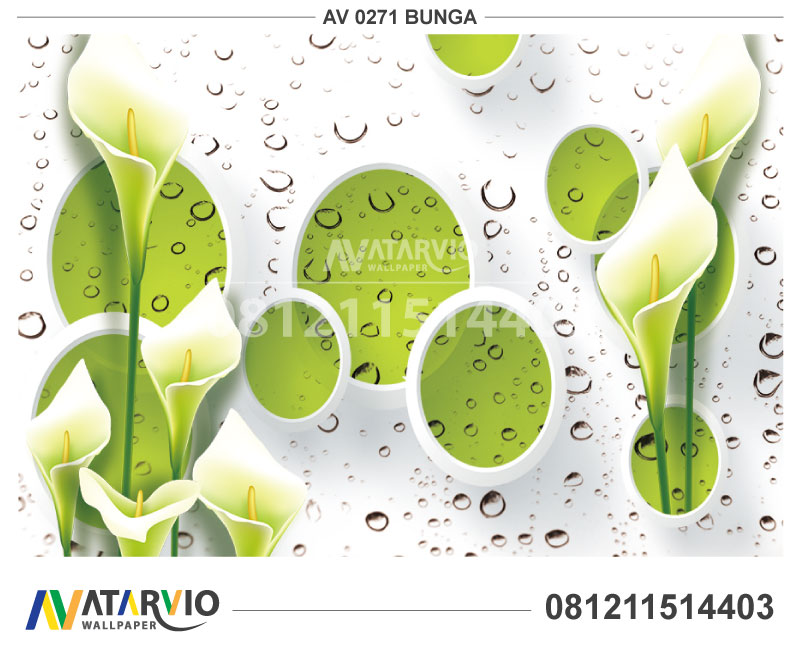 Harga Wallpaper Dinding 3d Jakarta - Digital Glass Table Green - HD Wallpaper 