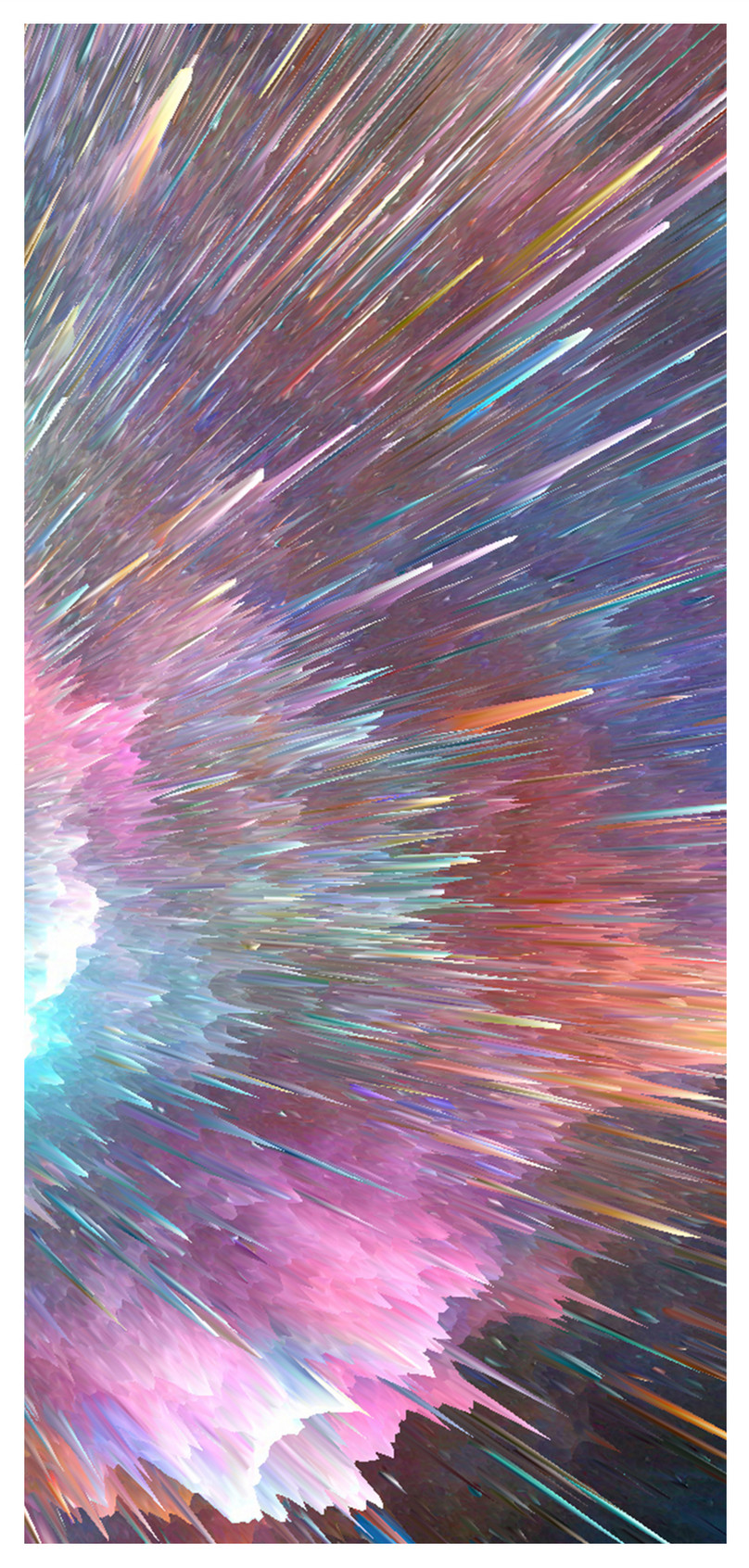 Wallpaper Warna Latar Belakang Mobil Memerciki - Painting - HD Wallpaper 