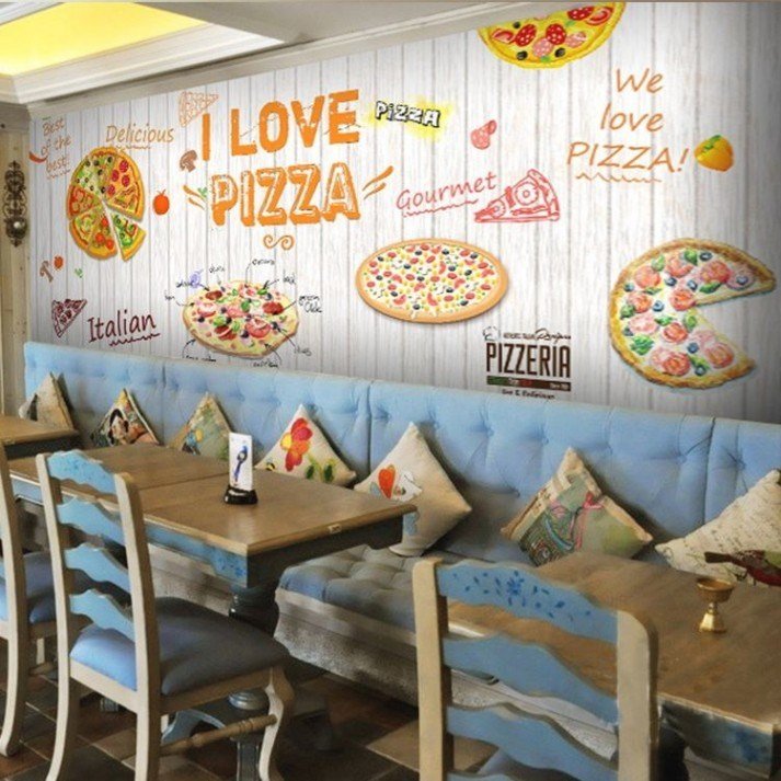 Graffiti De Pizzerias - HD Wallpaper 