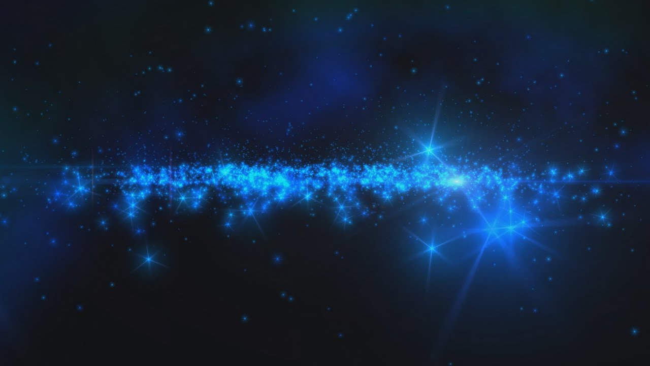 Blue Sparkle Background Hd - HD Wallpaper 