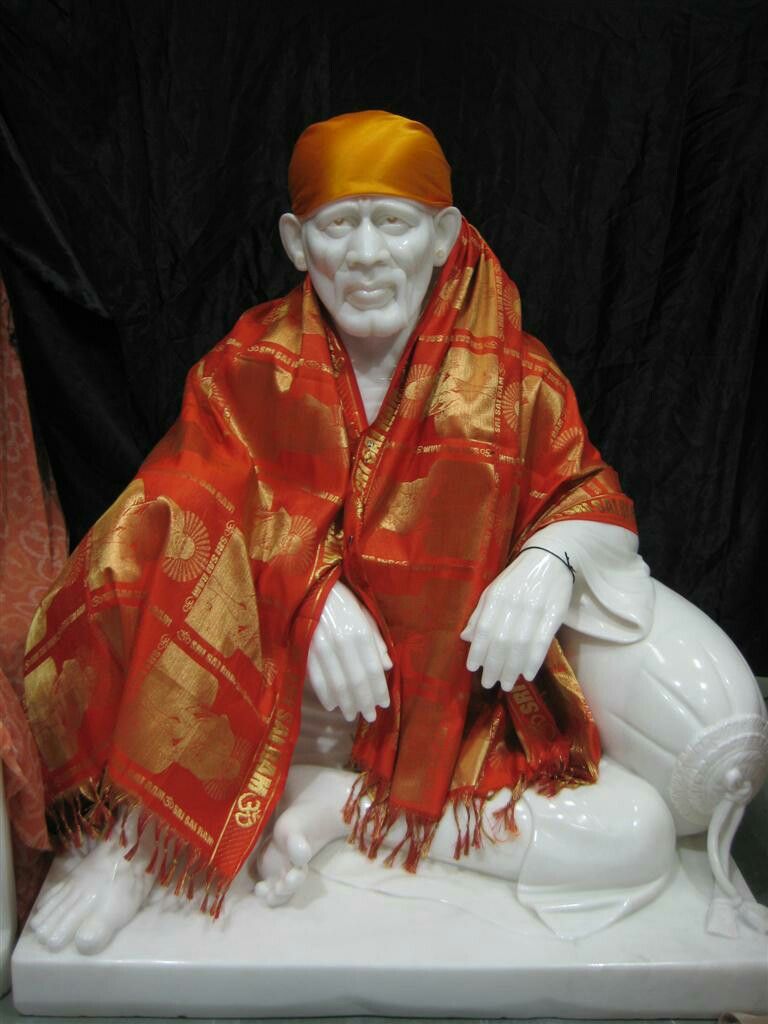 Sai Baba Idol Marble - HD Wallpaper 