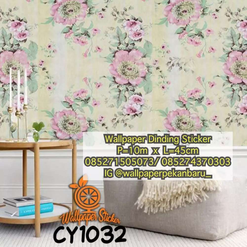 Wallpaper Dinding Sticker Murah Berkualitas - Wallsticker Cy1032 - HD Wallpaper 