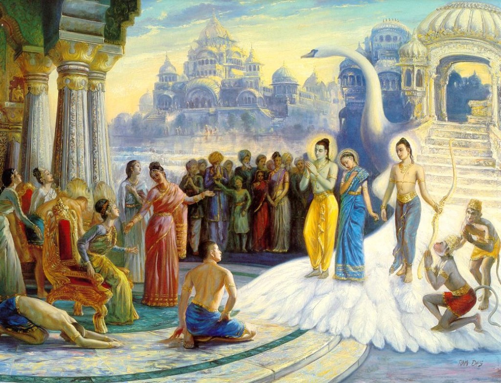 Return Of Rama And Sita - HD Wallpaper 
