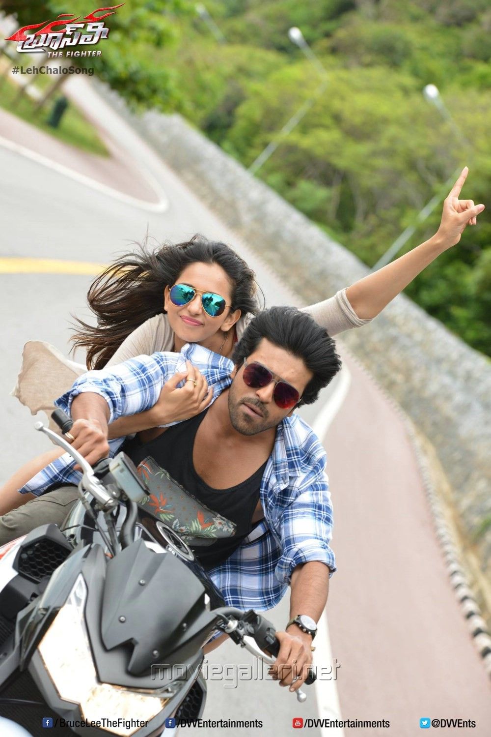 Ram Charan And Rakul Preet Singh - HD Wallpaper 
