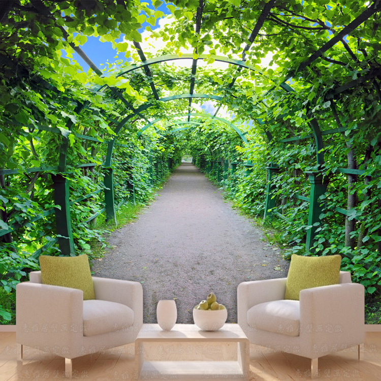 Green Archway - HD Wallpaper 