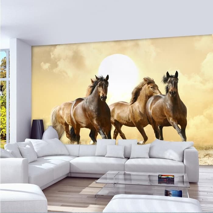 Horse Wallpaper For Living Roo - HD Wallpaper 