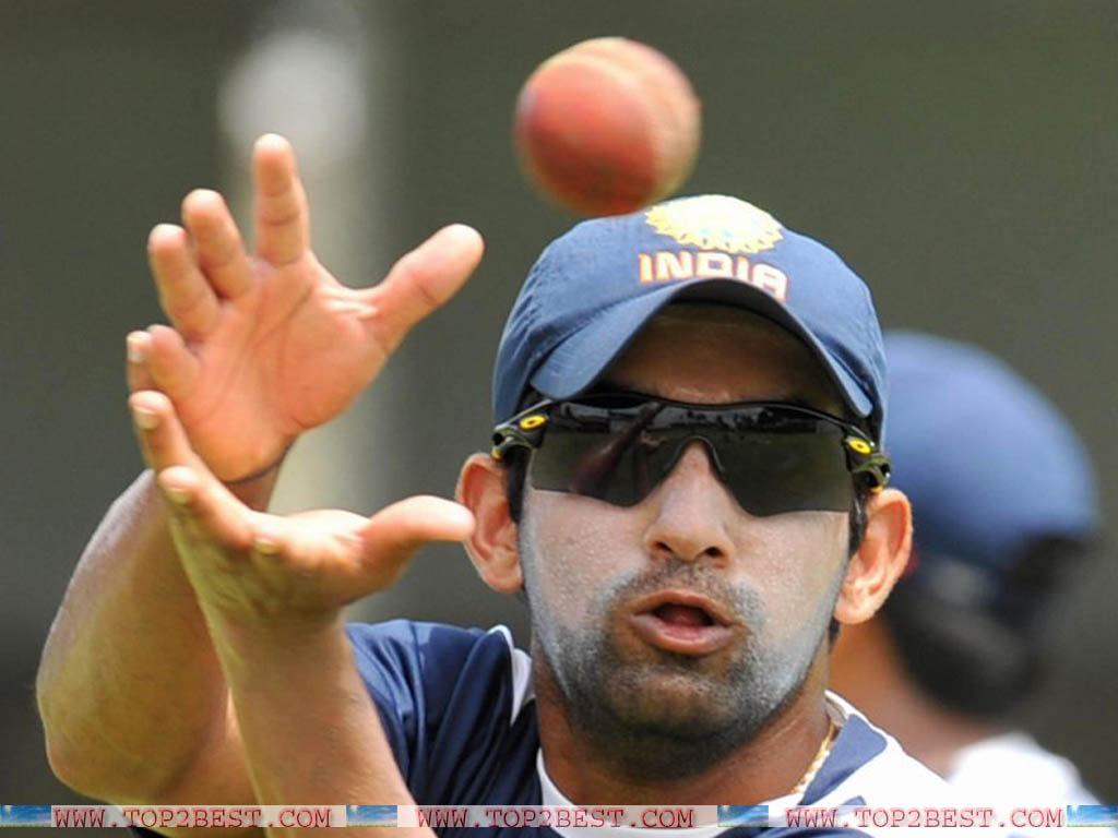 Gautam Gambhir Wallpaper - Gautam Gambhir Hand - HD Wallpaper 