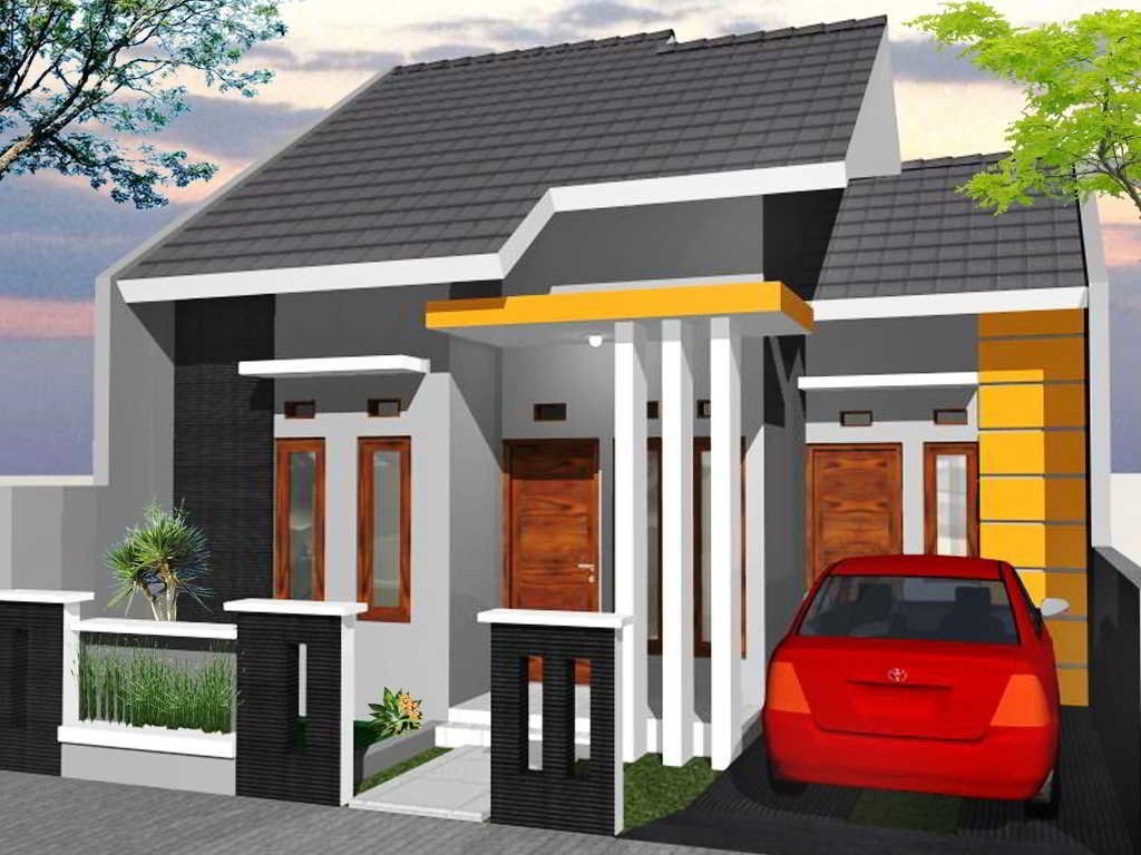 Rumah Minimalis 2 Kamar 1 Lantai - HD Wallpaper 