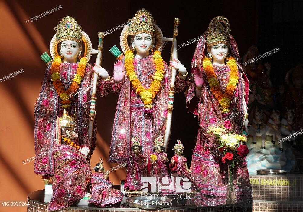 Canada, Mississauga, Marble Idols Of Sita, Lord Rama, - Religion - HD Wallpaper 