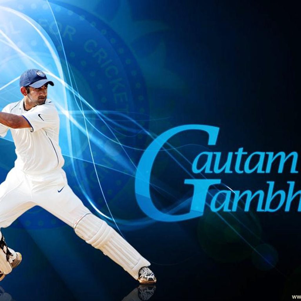Gautam Gambhir Wallpaper - Full Hd Gautam Gambhir Hd - HD Wallpaper 